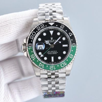 Clean Factory ROLEX GMT  904L Steel 40mm 3186/2836 Movement Watch